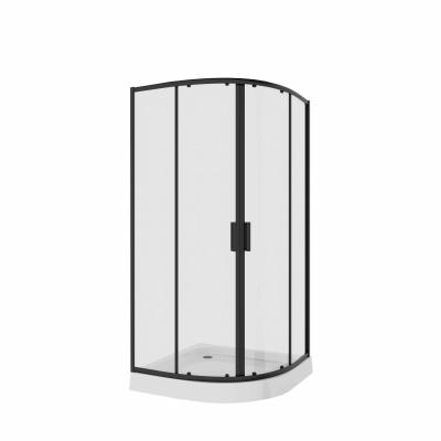 Душевой уголок Niagara Nova NG-6886-08 BLACK 80х80